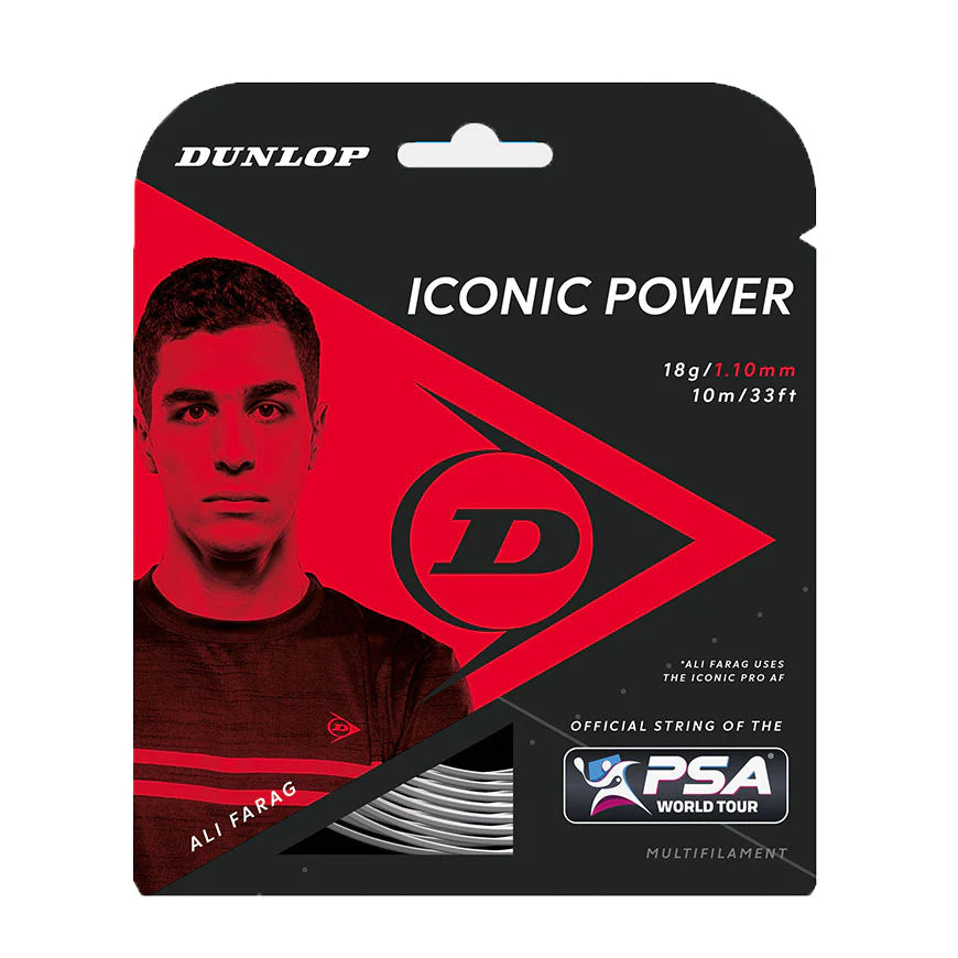 Dunlop Iconic Power 18 / 1.10mm Squash String