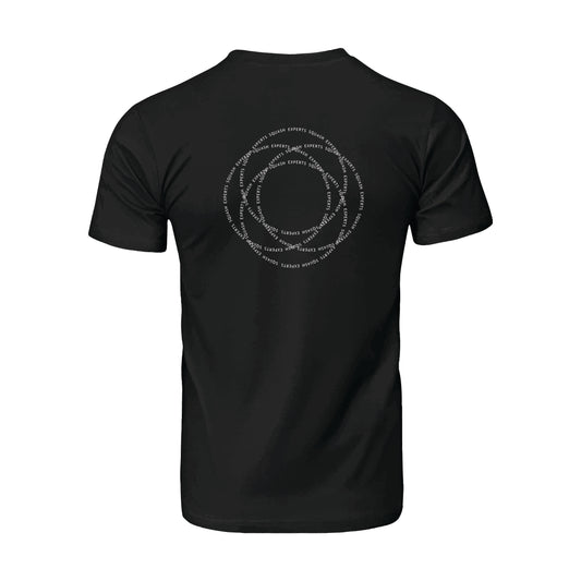 Squash Experts Cotton T-Shirt (circle design)